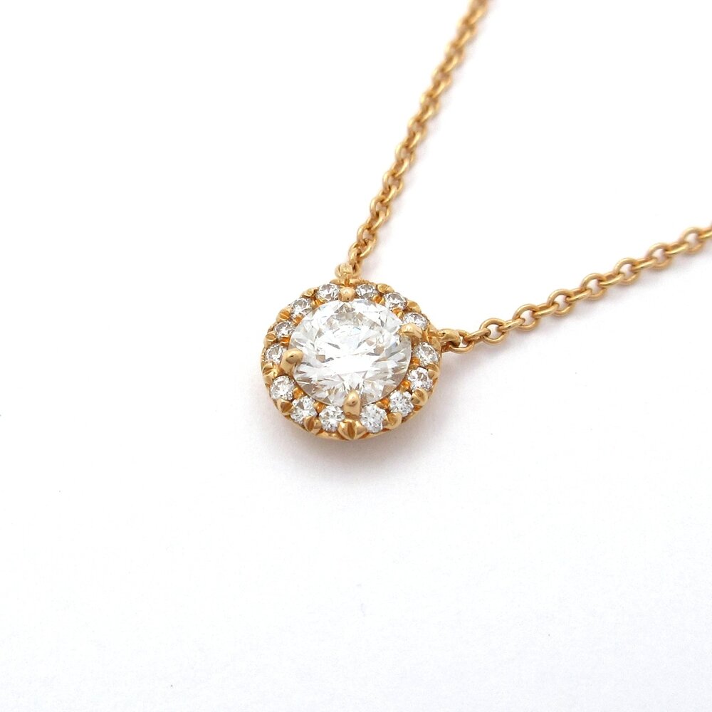 Tiffany & Co. Soleste Necklace 18K Rose Gold Diamond